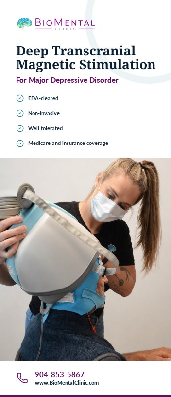 Cover of the Deep Transcranial Magnetic Stimulation for Major Depressive Disorder brochure